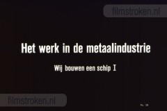 Wij Bouwen een Schip I