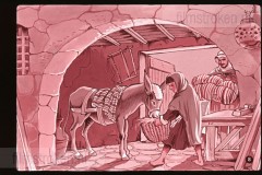 Het Ezeltje, Dat bij de Kribbe Stond