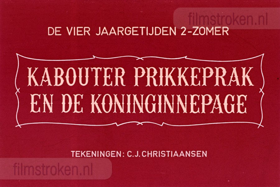 Kabouter Prikkeprak en de Koninginnepage Kabouter Prikkeprak en de Koninginnepage