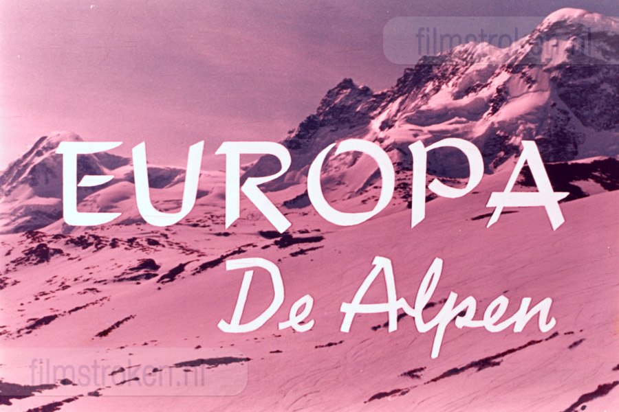 Europa: De Alpen Europa: De Alpen