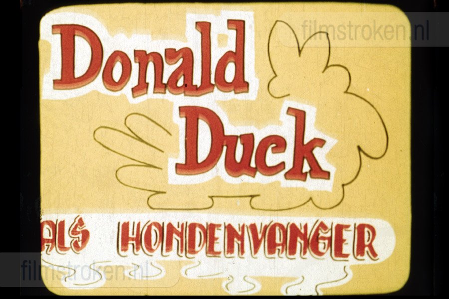 Donald Duck als Hondenvanger Donald Duck als Hondenvanger