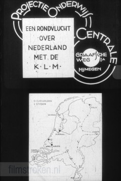 Een Rondvlucht Over Nederland met de K.L.M.