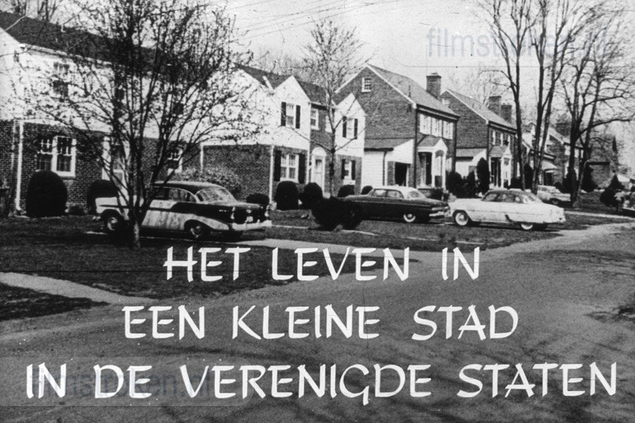 Het Leven in een Kleine Stad in de Verenigde Staten Het Leven in een Kleine Stad in de Verenigde Staten