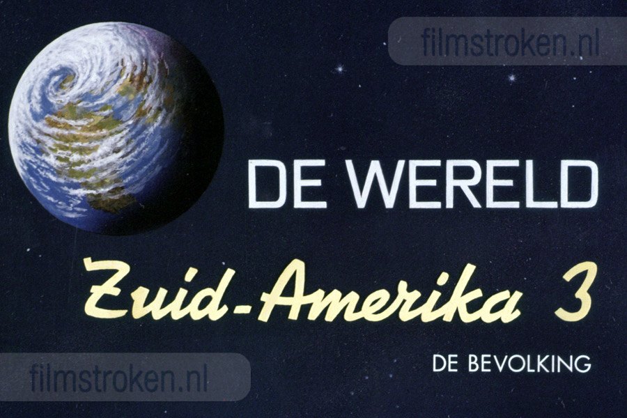 Zuid-Amerika 3 - De Bevolking Zuid-Amerika 3 - De Bevolking